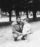 Pat et son papa 1958